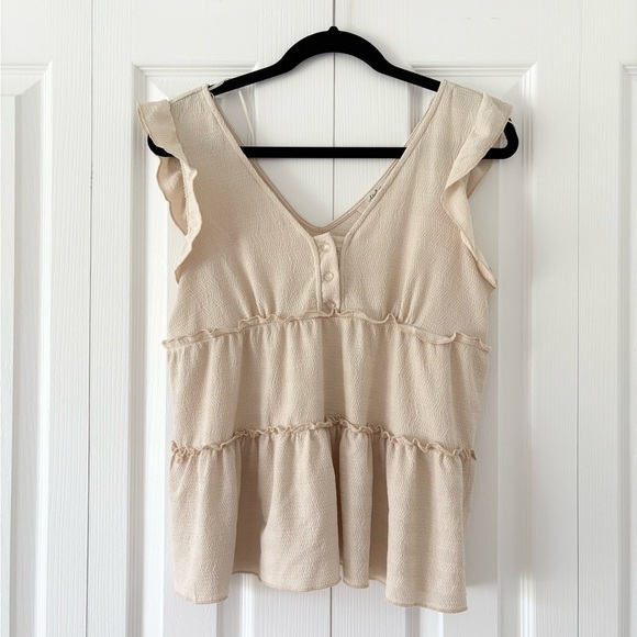 Atelier Tops - Atelier Beige Blouse